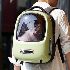 PETKIT Pet Backpack Carrier for Cats and Puppies, Ventilated Cat Backpack Carrier with Inbuilt Fan & Light, Comfort with Padded Strap for Travel, Hiking, Walking & Outdoor, Lightweight and Spacious