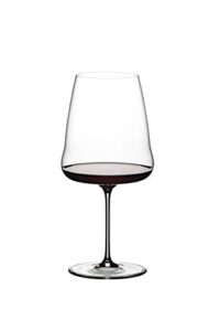riedel 1234/0 winewings cabernet sauvignon wine glass, single stem, clear,35.34 ounces