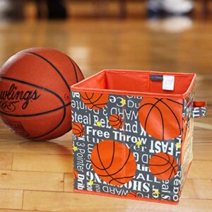 passion for basketball collection (storage bin-pewter)