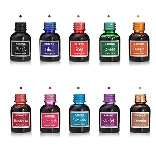 Xdodnev 1 Bottle Pure Colorful 30ml Fountain Pen Ink Refilling Inks Stationery School