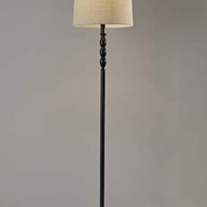 Adesso 1571-01, Floor Lamp, Black