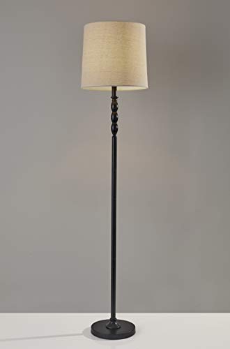 Adesso 1571-01, Floor Lamp, Black