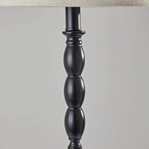 Adesso 1571-01, Floor Lamp, Black