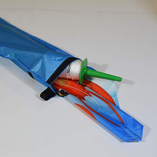 In the Breeze 3434 - 36" Reusable Teal Kite Bag - Long Storage Bag