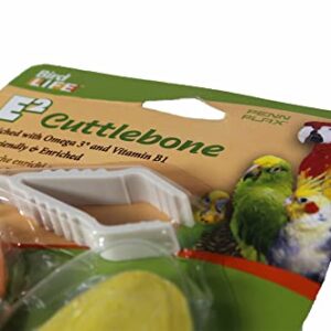 Penn-Plax Bird-Life Flavored E2 Cuttlebone 2 Pack – Mango and Banana – Great for All Birds