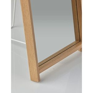 Adesso WK1117-12 Abigail Floor Mirror, Chrome