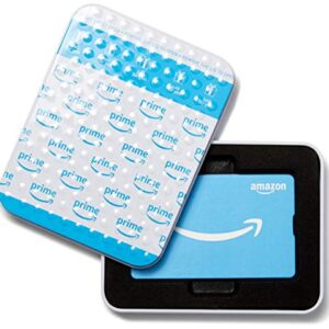 Amazon.com Gift Card in a Amazon Mini Prime Envelope Tin