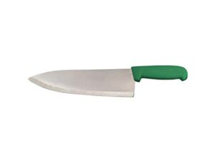 10" chef knife cozzini cutlery imports - choose your color - razor sharp commercial kitchen cutlery - cook's knives (green)