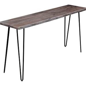 Jofran Nature's Edge Solid Acacia Sofa Counter Height Dining Table