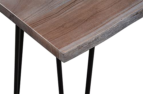 Jofran Nature's Edge Solid Acacia Sofa Counter Height Dining Table