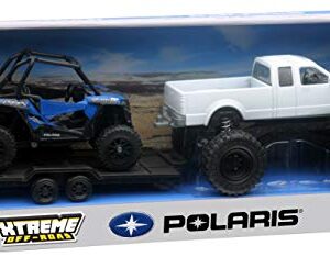 New-Ray Toys Die Cast Pick Up Truck with Polaris RZR XP1000 EPS