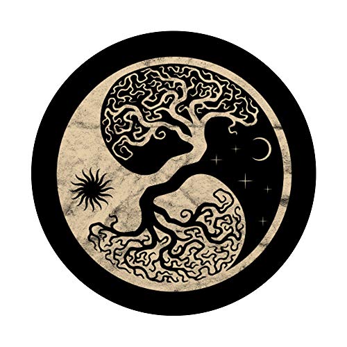 Viking Tree Yggdrasil Odin Norse Mythology Midgard Thor PopSockets PopGrip: Swappable Grip for Phones & Tablets