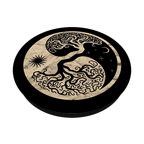 Viking Tree Yggdrasil Odin Norse Mythology Midgard Thor PopSockets PopGrip: Swappable Grip for Phones & Tablets