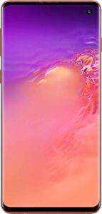 samsung galaxy cellphone - s10 at&t factory unlock (flamingo pink, 512gb) (renewed)