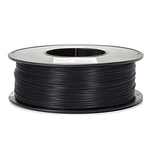 Inland 1.75mm Black TPU 3D Printer Filament, Dimensional Accuracy +/- 0.03 mm - 1kg Spool (2.2 lbs)