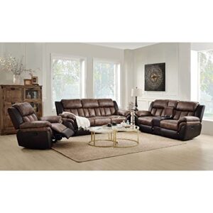 Acme Furniture Upholstered Sofas, Toffee/Espresso