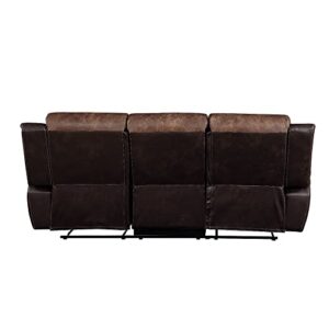 Acme Furniture Upholstered Sofas, Toffee/Espresso