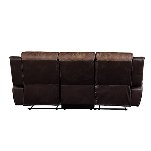 Acme Furniture Upholstered Sofas, Toffee/Espresso