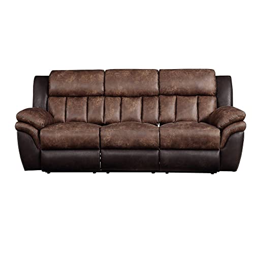 Acme Furniture Upholstered Sofas, Toffee/Espresso