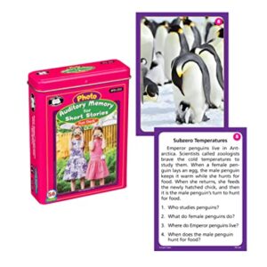 Super Duper Publications | Photo Auditory Memory for Short Stories Fun Deck Flash Cards | Educational Learning Resource for Children