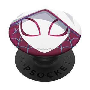 marvel gwen stacy ghost-spider popsockets popgrip: swappable grip for phones & tablets