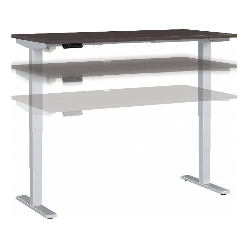 Bush Business Furniture Move 40 Series Height Adjustable Desk, 60W x 30D, Storm Gray