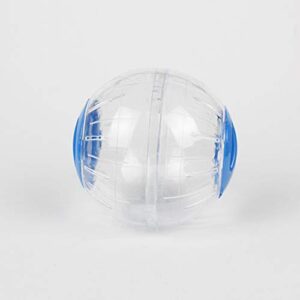 Balacoo Hamster Ball - 2PCS Hamster Running Ball Plastic Run Exercise Ball Small Animals Run-About Ball Accessory (Blue)