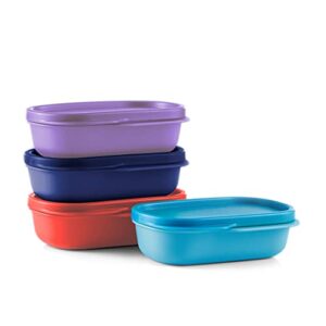 tupperware plastic my lunch inner container 4pc (multicolour)