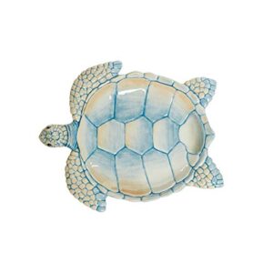 fitz and floyd newport home turtle dish, 9.25-inch, assorted