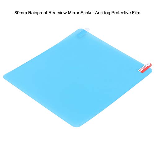 Rainproof Rear View Mirror Film,Rearview Mirror Sticker,Car Rainproof Rearview Mirror Sticker Anti Fog Protective Film Rain Shield 175x200mm