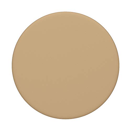 Tan Light Brown Matte Solid Color PopSockets PopGrip: Swappable Grip for Phones & Tablets