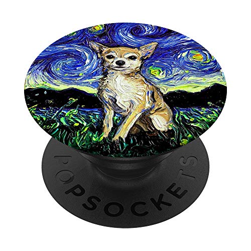 Cute Chihuahua Art Design Best Trendy Gift For Dog Lovers PopSockets PopGrip: Swappable Grip for Phones & Tablets