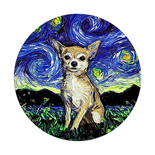 Cute Chihuahua Art Design Best Trendy Gift For Dog Lovers PopSockets PopGrip: Swappable Grip for Phones & Tablets