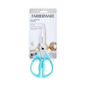 Farberware All Purpose Kitchen Shears, One Size, Aqua