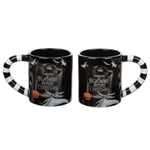 Jack Skellington & Sally Disney 2-Piece Ceramic Mug Set