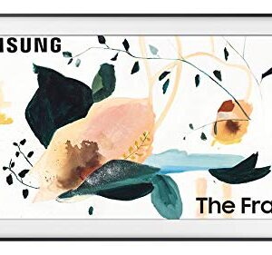 SAMSUNG 55-inch Class FRAME QLED LS03 Series - 4K UHD Dual LED Quantum HDR Smart TV with Alexa Built-in (QN55LS03TAFXZA, 2020 Model)