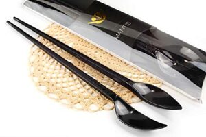 mantis chopsticks, multifunction, spoon forming, bidirectional, (1-pair) - (rev2, 2022)