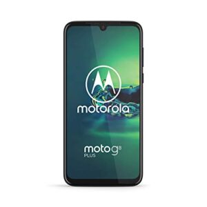 Moto G8+ plus | Unlocked | International GSM Only | 4/64GB | 25MP Camera | 2019 | Blue | NOT compatible with Sprint or Verizon