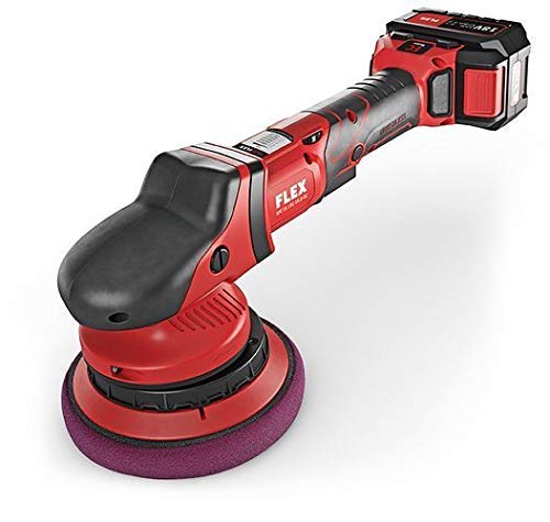 The Clean Garage Flex XFE 15 150 18.0-EC/5.0 | Cordless Random Orbital Polisher Kit | 2 Batteries