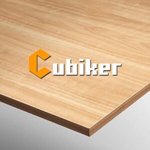 Cubiker Modern L-Shaped Desk Computer Corner Desk, PC Laptop Writing Study Desk for Home Office Wood & Metal