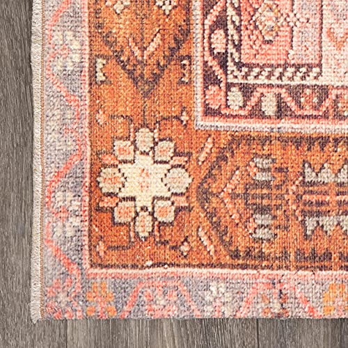 nuLOOM Tena Tribal Area Rug, 3' x 5', Orange