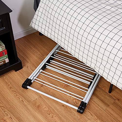 LDAILY Clothes Drying Rack, Laundry Clothes Storage, Portable Folding Dryer, Heavy Duty Clothes Hanger, Lightweight and Stable Clothes Dryer for Indoor and Outdoor Use