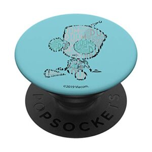 invader zim gir doom fill popsockets popgrip: swappable grip for phones & tablets