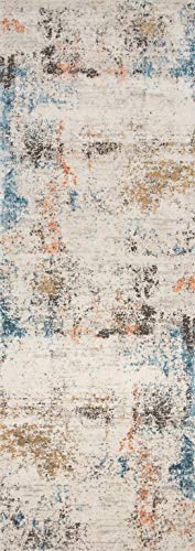 Loloi II Alchemy Collection ALC-03 Ivory/Multi, Contemporary 7'-11" x 10'-6" Area Rug