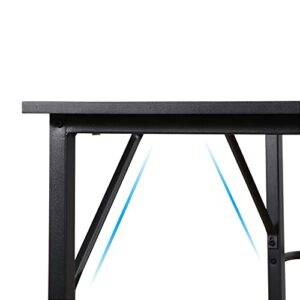 ZenStyle 66" Modern L-Shaped Corner Computer Desk Home Office LaptopTable Gaming Workstation with CPU Stand 66.5'' x 47.3'' x 29.3'' (Black)