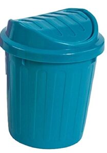 desktop mini trash can rubbish bin with swing lid