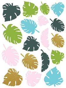 teacher created resources tropical palm leaves accents - assorted sizes,model number: tcr8498
