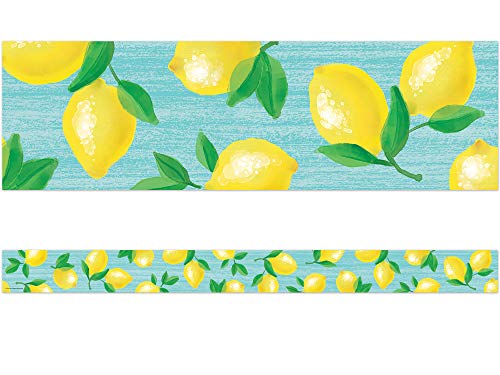 Teacher Created Resources Lemon Zest Straight Border Trim