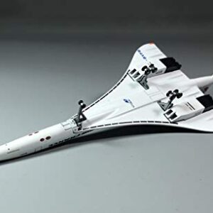 Socatec France Concorde F-BVF8 1/400 diecast Plane Model Aircraft