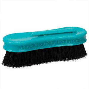weaver leather small pig face brush teal